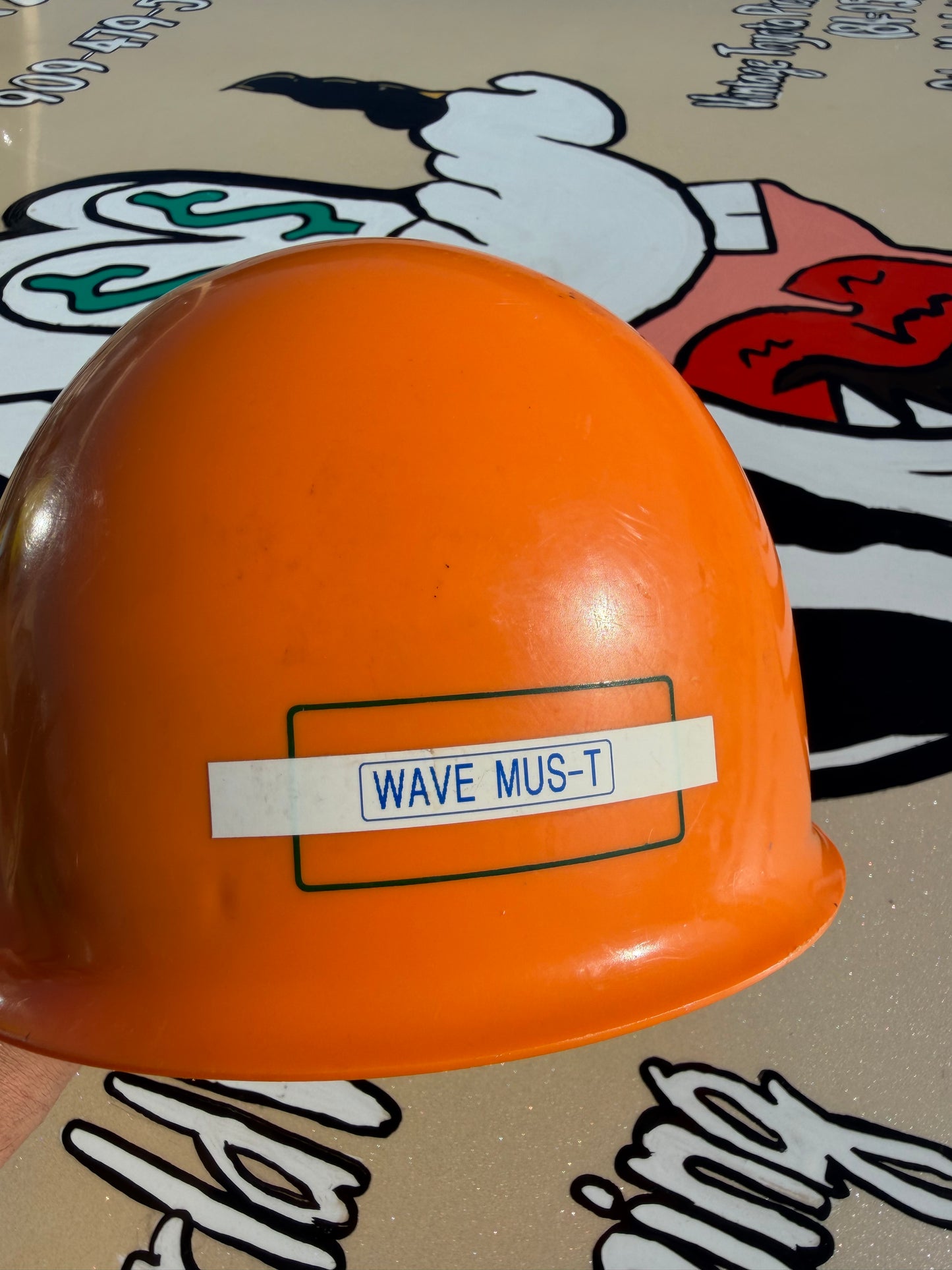 🪖 Vintage Toyota Factory Helmet – Mid 1980s Era