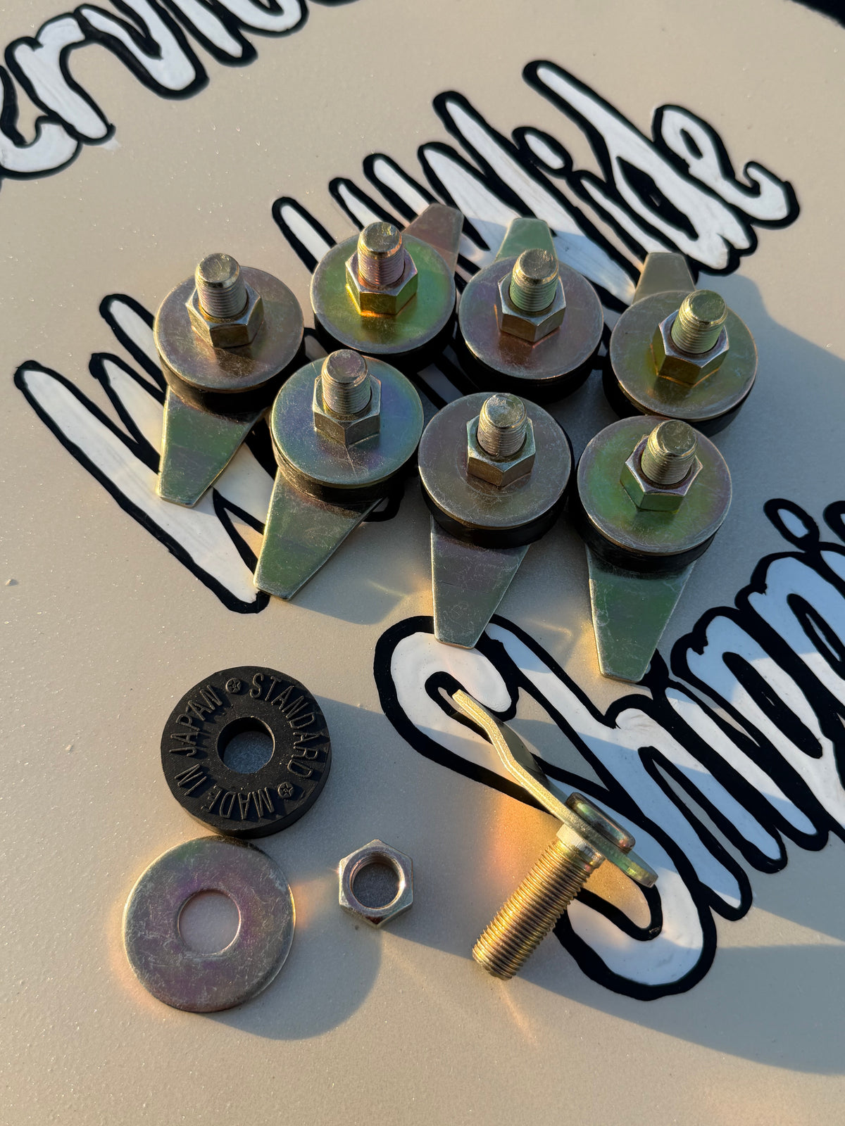Toyota Pickup Bed Bolt Hardware Set – 8 Piece Complete Set