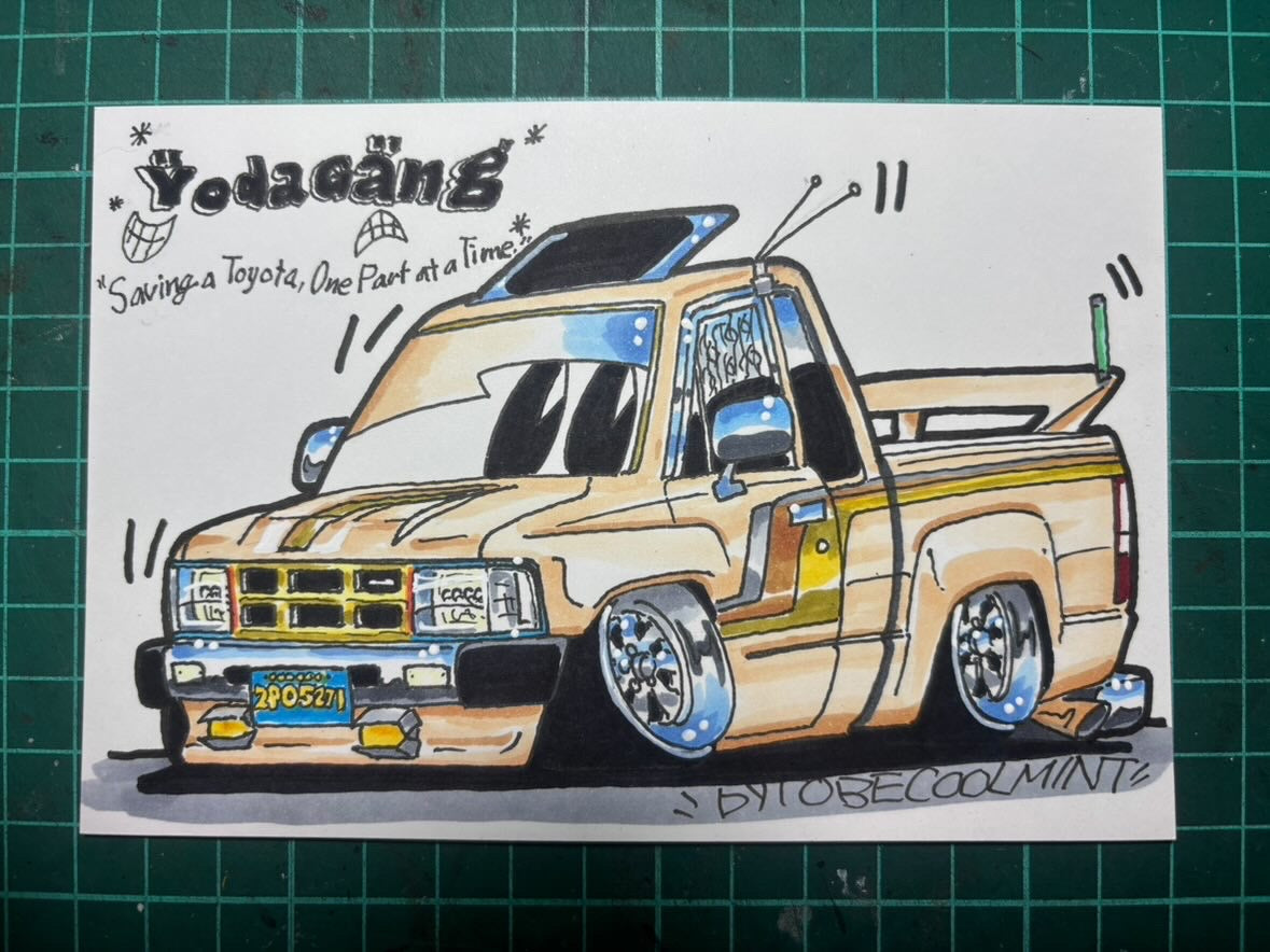 ŸodaGäng Mascot Truck Die-Cut Sticker Pack (Set of 5)