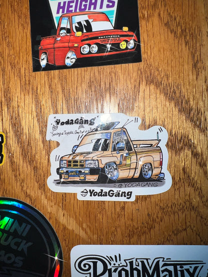 ŸodaGäng Mascot Truck Die-Cut Sticker Pack (Set of 5)