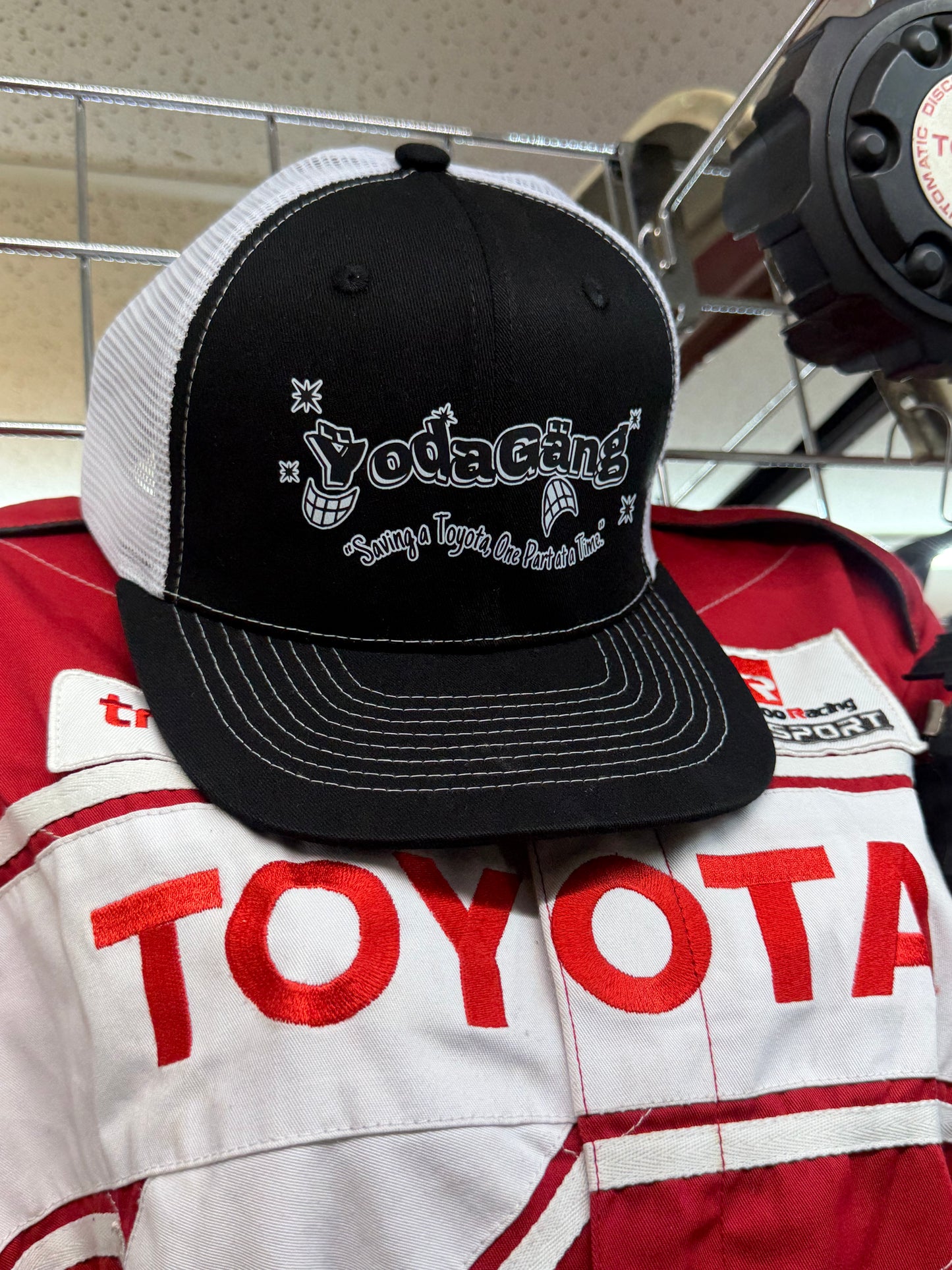ŸodaGäng “Saving a Toyota” Trucker Snapback Hat