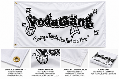 ŸodaGäng “Saving a Toyota” White Flag