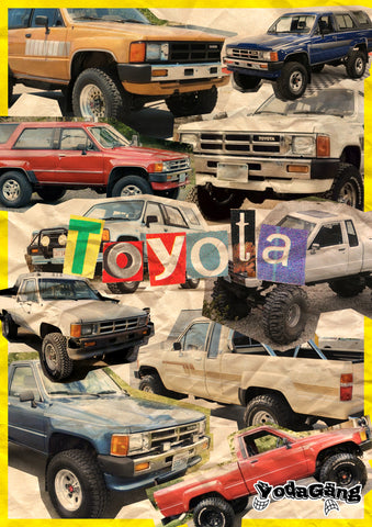 80s 4runner & Pickup Collage
