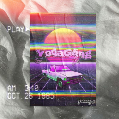 Rainbow Wave Ÿoda Poster